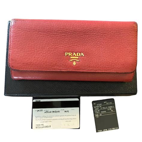 saks fifth prada wallet|prada leather wallet.